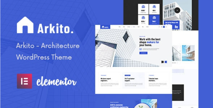 Arkito - 建筑 WordPress 主题 1.0.1
