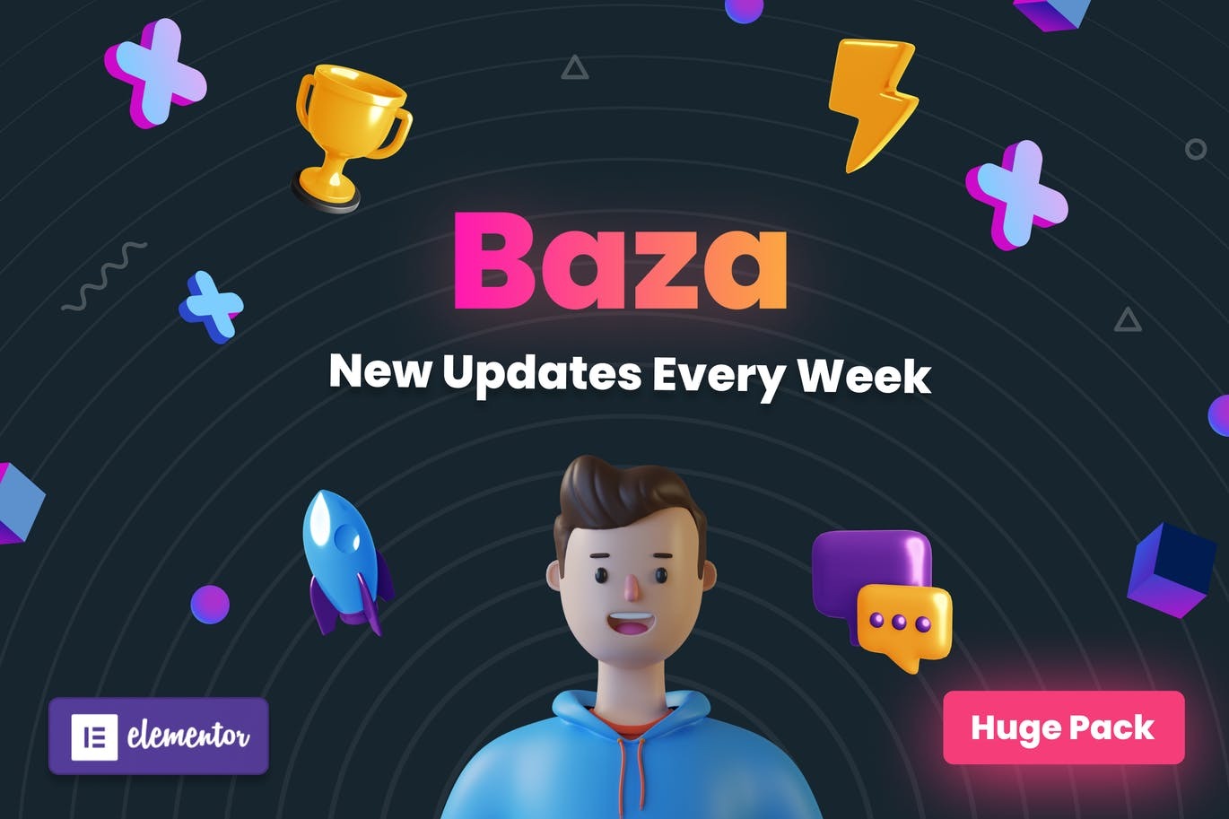 Baza v1.32 Creative MultiPurpose WordPress Theme