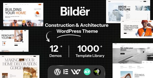 Bilder (v1.0.4) Architecture Construction WordPress Theme