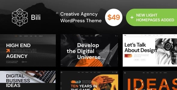 Bili - 创意机构 WordPress 主题 1.1.13