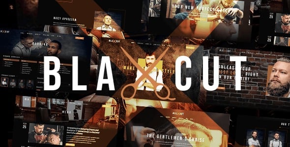Blaxcut - 理发店和美发沙龙 WordPress 主题 1.0.0