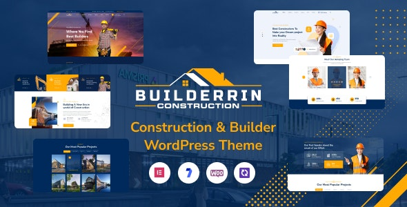 Builderrin - 建筑建筑 WordPress 主题 1.0.0