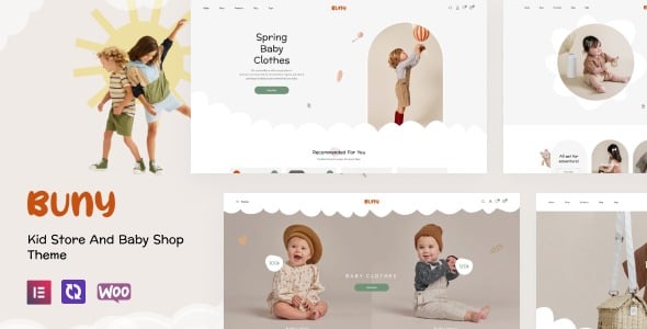 Buny v1.0.6 Kids Store and Baby Shop WordPress Theme