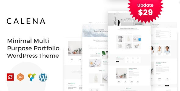 Calena – 极简组合 WordPress 主题 2.4
