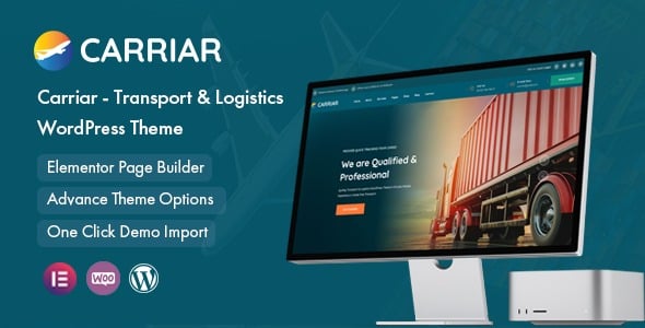 Carriar v1.0.3 Transport & Logistic WordPress Theme
