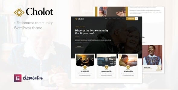 Cholot - 退休社区 WordPress 主题 1.2