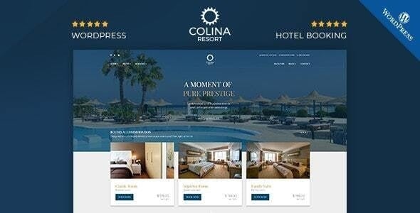 Colina – 度假村和酒店 WordPress 主题 2.7