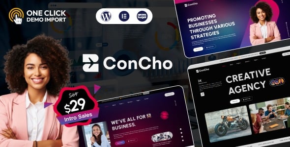 Concho-商业机构 WordPress 主题 1.0.2