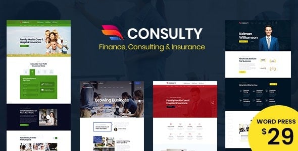 Consulty - 商业金融 WordPress 主题 1.0.6