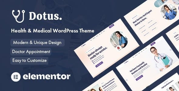 Dotus v1.0.2 Health & Medical WordPress Theme