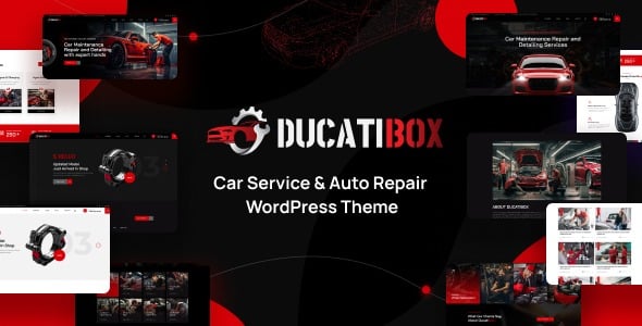 Ducatibox v1.0.3 Car Service & Auto Repair WordPress Theme