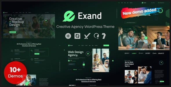 Exand 1.0.5 Creative Agency WordPress Theme