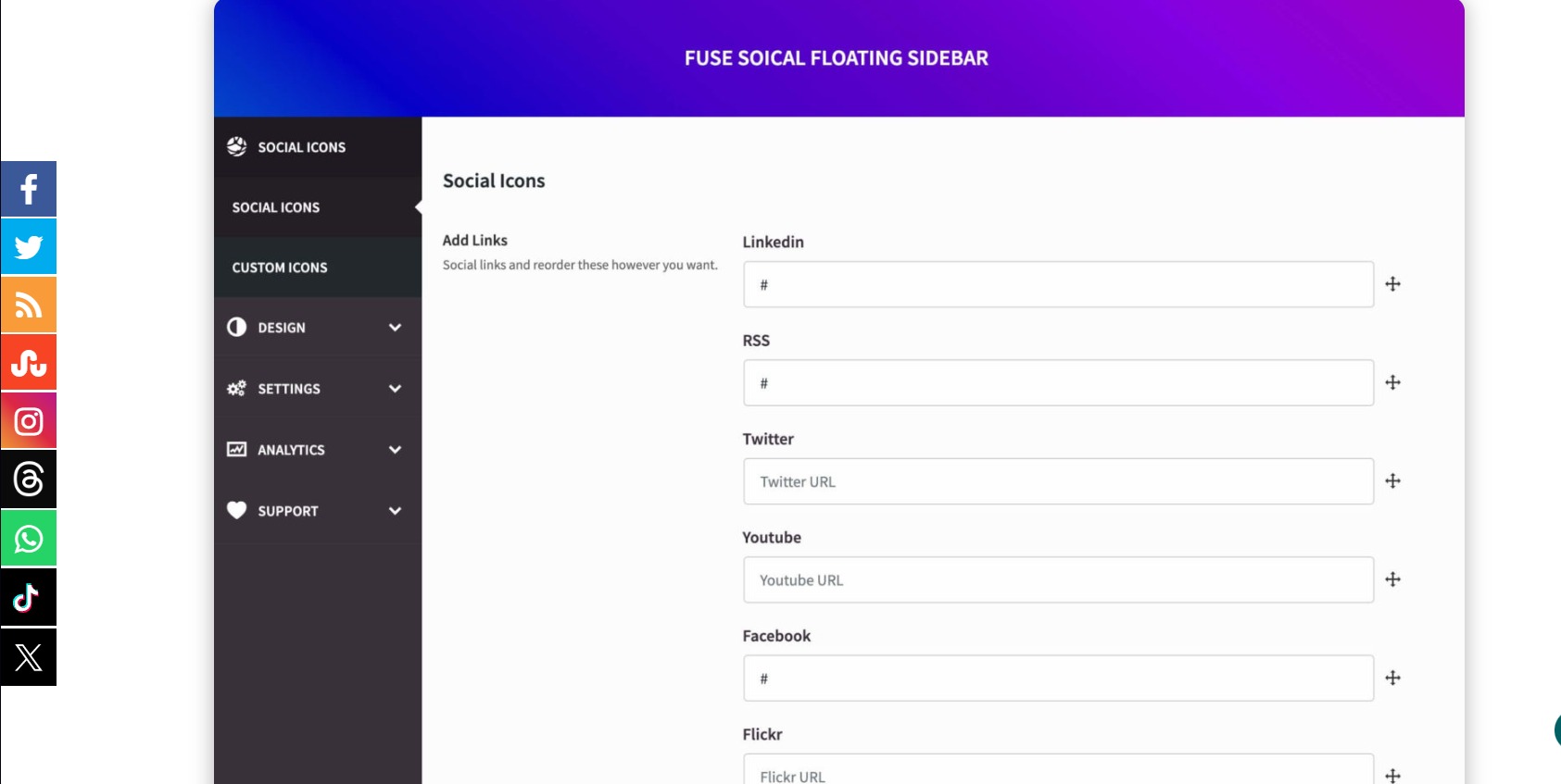 FUSE Floating Sidebar 2024-10-23 浮动侧边栏