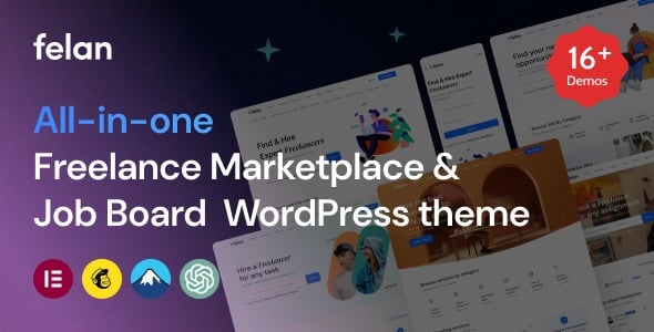 Felan (v1.0.8) Freelance Marketplace and Job Board WordPress Theme [Activated]