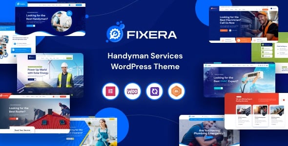 Fixera 1.0.3 杂工服务 WordPress 主题