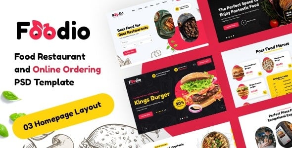 Foodio-快餐店 WordPress 主题 1.0.0