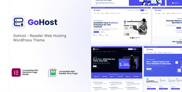 GoHost - 经销商网站托管 WordPress 主题 1.1.1