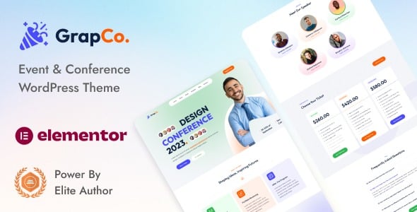 Grafco - 活动会议 WordPress 主题 1.0