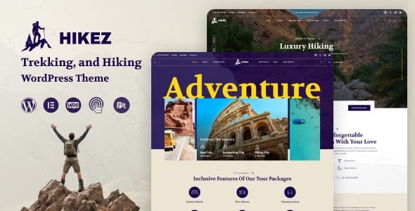 Hikez 1.0.0 探险旅行 WordPress