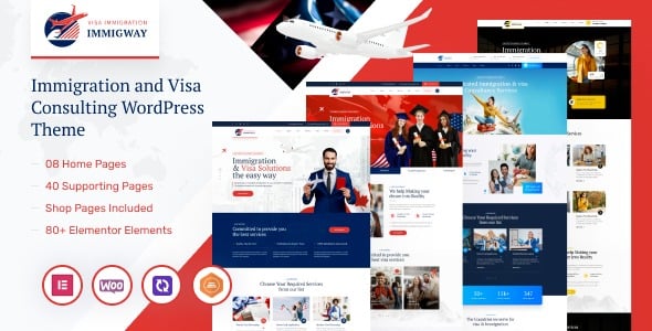 Immigway v1.0.0 Immigration and Visa Consulting WordPress Theme