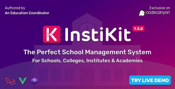 InstiKit School (v4.7.0) School Management System & School ERP