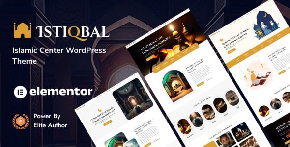 Istiqbal - 伊斯兰中心和清真寺 WordPress 主题 1.0.1