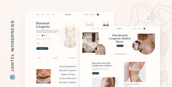 Jantel - 内衣和时装商店 WordPress 主题 1.0.0