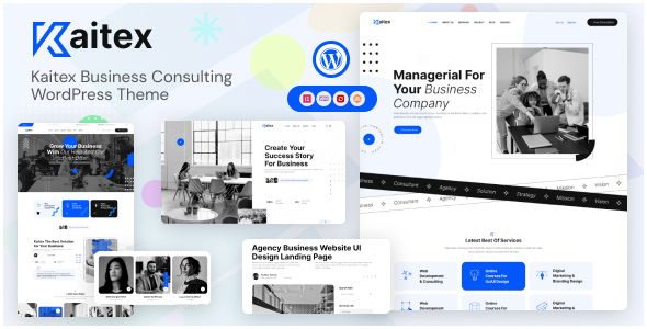 Kaitex - 商业咨询 WordPress 主题 1.0.0