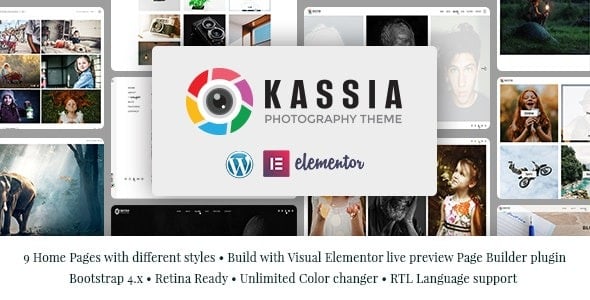 Kassia - 摄影 WordPress 主题 1.0