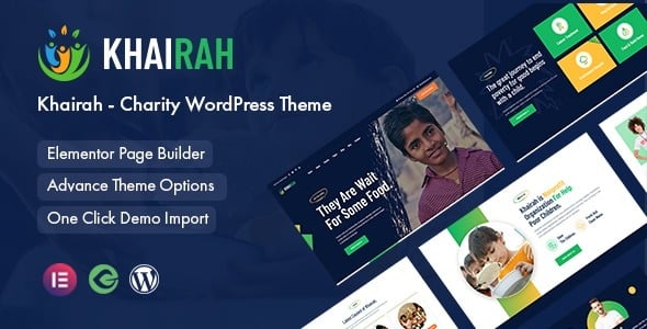 Khairah v1.0.2 Charity WordPress Theme