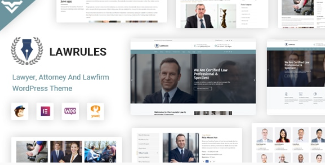 Lawrule  | 律师 WordPress 主题 1.3
