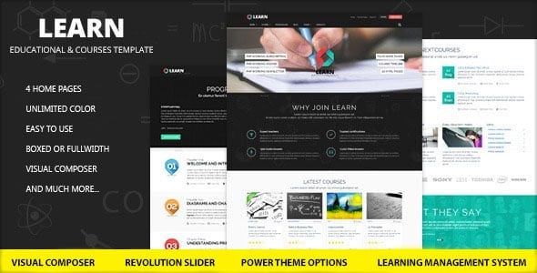 Learn - 教育、电子学习 WordPress 主题 1.0.9.2
