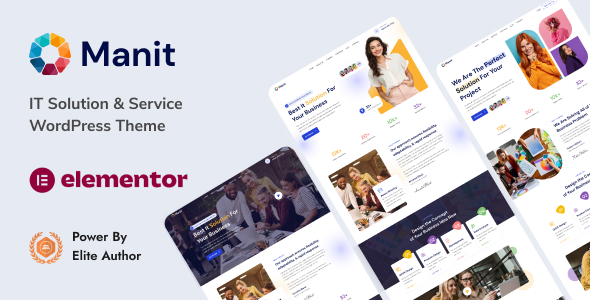 Manit - IT 解决方案和技术 WordPress 主题 1.0