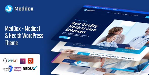 Meddox – 医疗与健康 WordPress 主题 1.0.0
