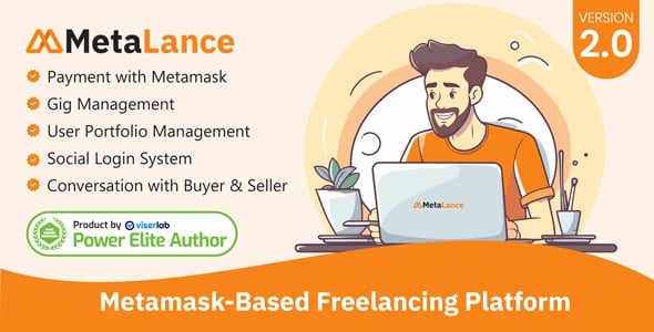 Metalance v2.0 Metamask Based Freelancing Platform [Activated]