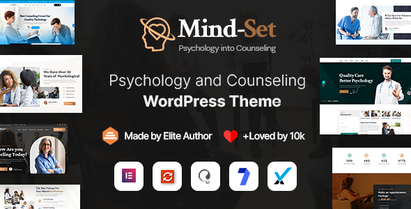 Mindset (v1.0.5) 心理咨询 WordPress 主题