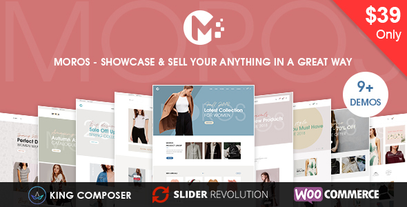 Moros-电子商务 WordPress 主题 2.1