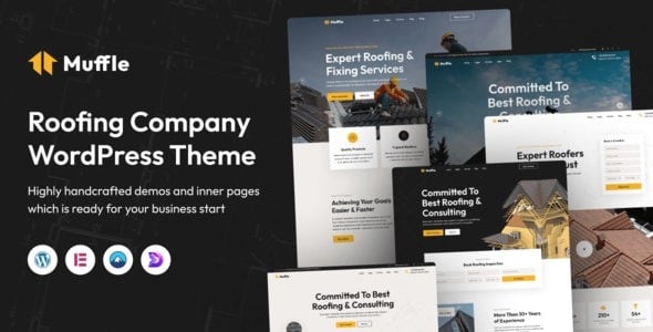 Muffle (v1.0.8) Roofing Company WordPress Theme