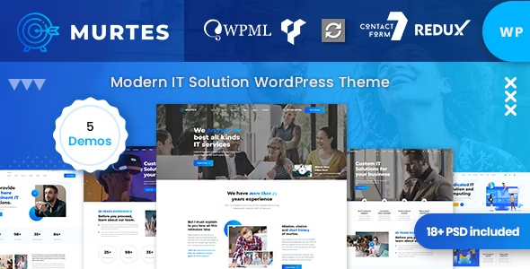 Murtes (v1.1.0) IT 解决方案服务 WordPress 主题