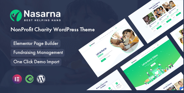 Nasarna 2.0.2 非营利慈善 WordPress 主题