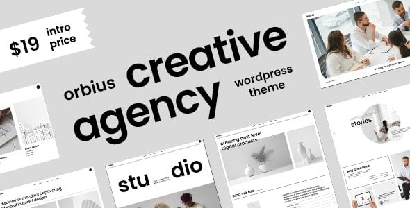 Orbius (v1.0.15) Creative Agency and Portfolio Theme
