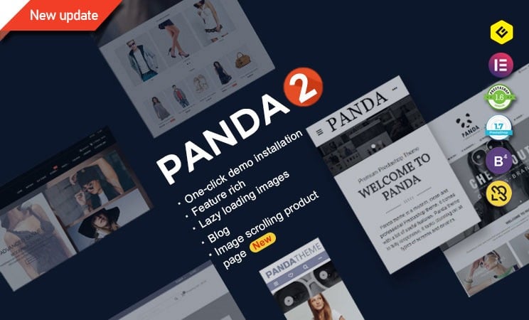 Panda - 2.8.8 PrestaShop Template