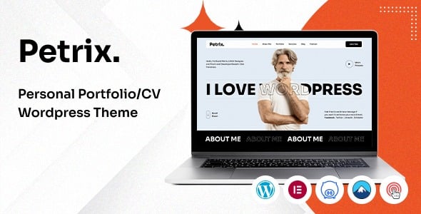 Petrix 1.0 Personal Portfolio WordPress Theme