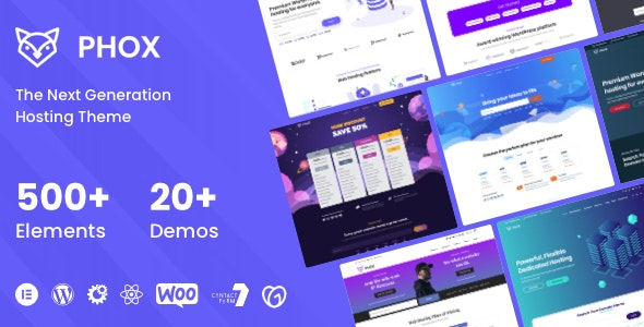 Phox (v2.4.7) Hosting WHMCS Theme