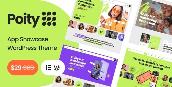 Poity (v1.0.5) Technology & App Showcase WordPress Theme