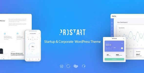 Prostart – 初创企业和企业 WordPress 主题 1.1.5