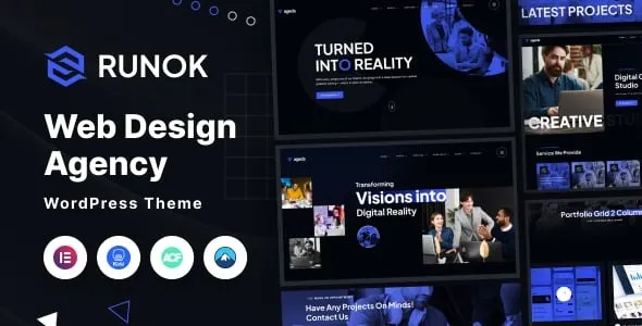 Runok v1.0.9 Web Agency WordPress Theme
