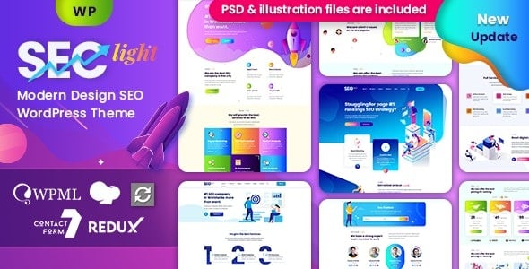 Seclight 1.1.3 Seo & Digital Marketing WordPress Theme
