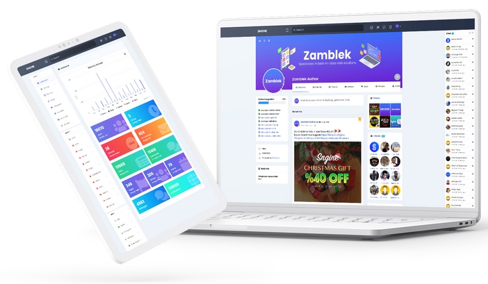 Elengine Theme for Sngine 1.7.1