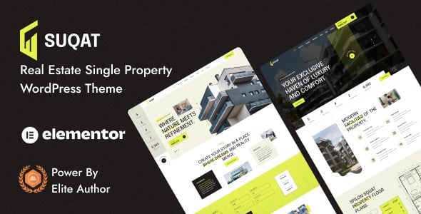 Suqat v1.0.1 Single Property WordPress Theme